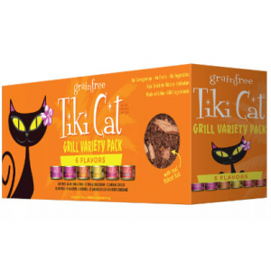 Tiki Cat® Grill Cat Food - Non-GMO, Grain & Potato Free - Variety Pack, 12 CT, 33.6 OZ