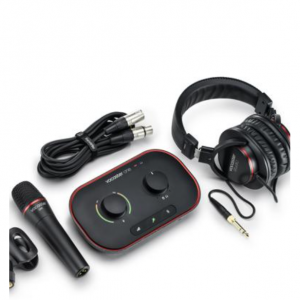 $150 off Focusrite Vocaster One Studio Essential Podcasting Kit @Adorama