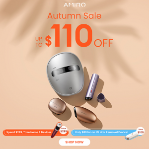 Autumn Beauty Device Sale @ AMIRO