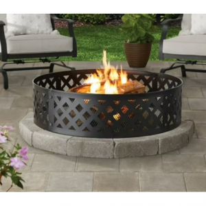 Mainstays 36" Round Metal and Steel Fire Ring @ Walmart