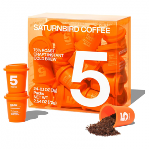 SATURNBIRD COFFEE  超即溶冷萃咖啡5号深度烘焙纯享装 24颗