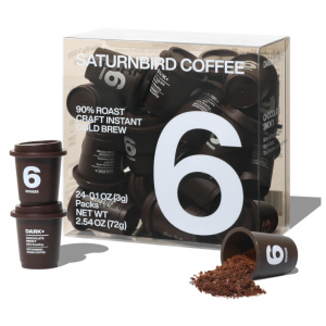 SATURNBIRD COFFEE  超即溶冷萃咖啡6号超深烘焙纯享装 24颗