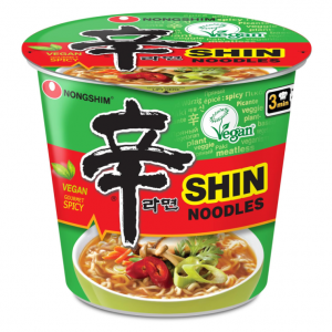 Nongshim Shin Ramyun Vegan, 2.64 Ounce, Pack of 6 @ Amazon