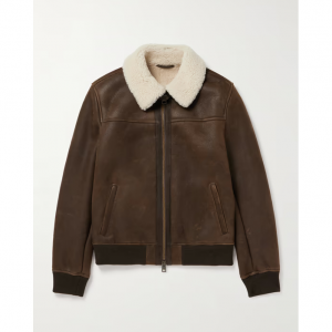 BOGLIOLI Shearling Bomber Jacket