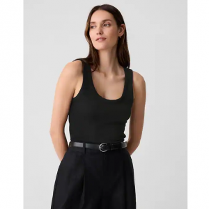 Gap Ribbed Scoopneck Tank Top