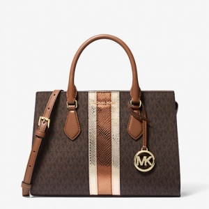 Michael Kors Sheila Medium Signature Logo 老花手提包