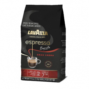 Lavazza Espresso Barista Gran Crema Whole Bean Coffee Blend, Medium Espresso Roast, 2.2LB @ Amazon