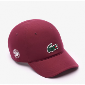 Lacoste Unisex SPORT Roland Garros Edition Microfiber Cap