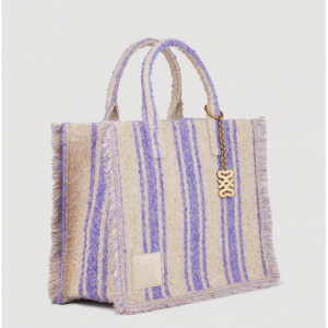 50% Off Stripy Kasbah Tote Bag @ Sandro Paris US