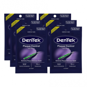 DenTek Easy Brush Plaque Control Interdental Cleaners, Tight, 16 Count, 6 Pack @ Amazon