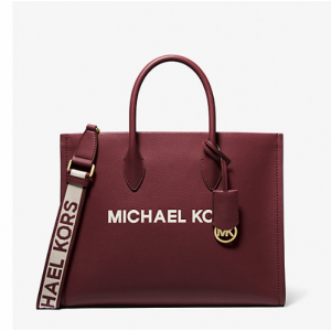 Michael Kors Mirella Medium Pebbled Leather Tote Bag