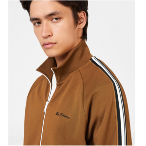 40% Off Signature House Taped Track Jacket - Ginger @ Ben Sherman