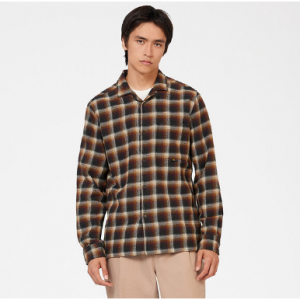 50% Off Brushed Ombre Check Long Sleeve Shirt @ Ben Sherman AU