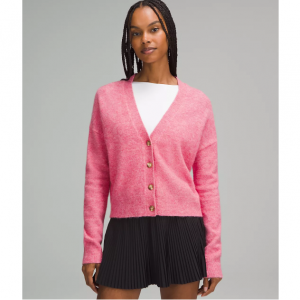 33% off lululemon Women's Alpaca Wool-Blend Cardigan Sweater