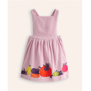 Boden Cord Appliqué Pinafore 連衣裙