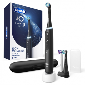 Oral-B iO Deep Clean + Whiten Rechargeable Electric Toothbrush, 3 Toothbrush Heads @ Amazon 