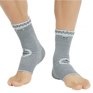 NeoTech Care Ankle Support Brace - Breathable - Gray (Size L, 1 Pair) @ Amazon