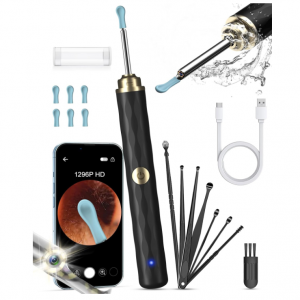 Kekoy Ear Wax Removal Camera, Ear Cleaner 1296P HD Camera, 8pcs Ear Set @ Amazon