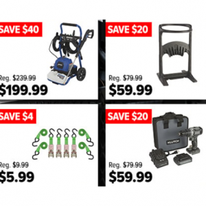 Northern Tool Fall Haul up to 50% OFF & $25 OFF $250, FREE Gift card on some items