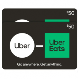 Uber - Two $50 eGift Cards @ Costco