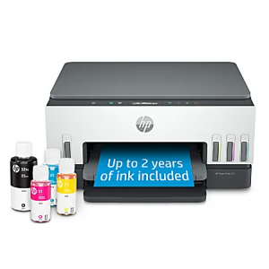 HP Smart Tank 6001 Wireless All-In-One Cartridge-Free Ink Tank Color Printer (2H0B9A)