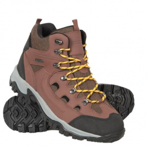 60% Off Adventurer Mens Waterproof Leather Boots @ Mountain Warehouse CA