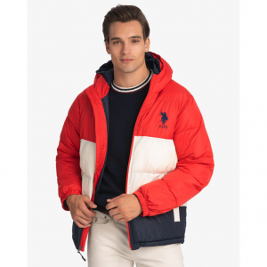 U.S. Polo Assn. Big Logo Tri Color 男士夹克