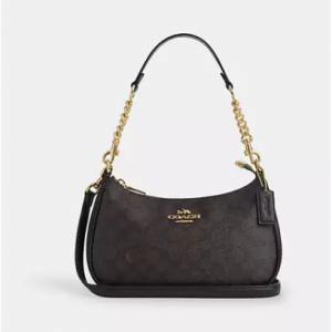 35% Off Teri Schultertasche aus Signature-Canvas @ Coach DE