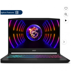 Walmart - MSI Katana 15.6" 遊戲本 Intel Core i7-13620H RTX 4050 16GB 1TB ，直降$200 