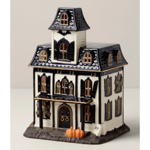 Lenox Halloween Sale Extra 31% Off, Halloween Light-Up House Figurine $55