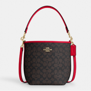 Coach City Bucket Bag In Signature Canvas