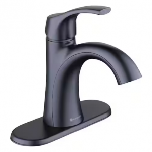 Glacier Bay Arnette Single Handle Single Hole Bathroom Faucet @ HomeDepot