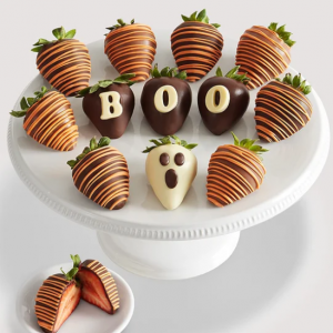 Artisan Belgian Chocolate Covered BOO Berries Full Dozen