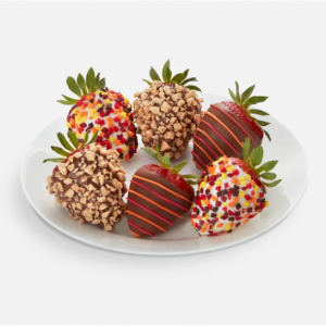 Gourmet Fall Dipped Fancy Strawberries™ Half Dozen