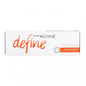 Acuvue Define 灰金炫闪/闪亮金(Natural Shine)日抛美瞳 30片