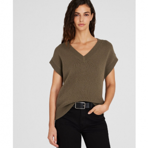 Club Monaco Relaxed 女士针织背心