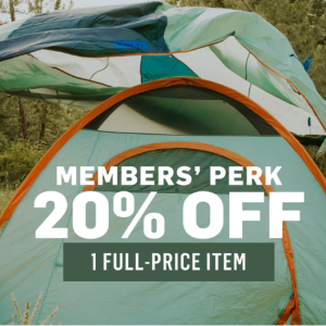 Backcountry - 20% Off 1 Full-price Item for Members 