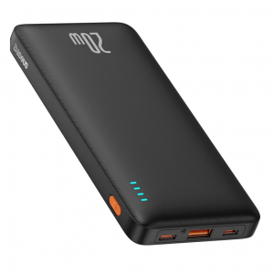 Baseus Portable Charger, 20W PD QC Power Bank Fast Charging, 10000mAh for $10.44 @Amazon