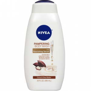 NIVEA Pampering Body Wash with Nourishing Serum 20oz