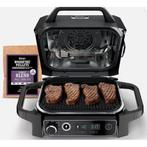 Ninja Woodfire 户外烧烤炉和烟熏炉 (OG701)