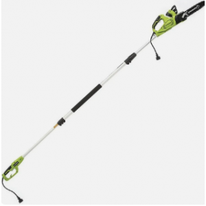 Greenworks 7 安培 10 英寸条形电杆锯 PSA803 总长 9 英尺