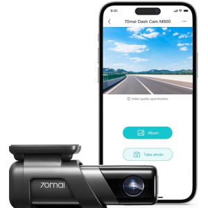 20% off 70mai True 2.7K 1944P Dash Cam M500, eMMC Built-in 128GB Storage @Amazon