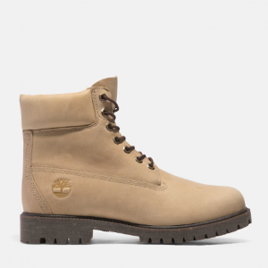 Timberland Heritage 6 Inch Boot for Men in Beige