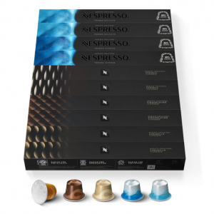 Nespresso Capsules Original Line, Barista Variety Pack, 100-Count Espresso Coffee Pods @ Amazon