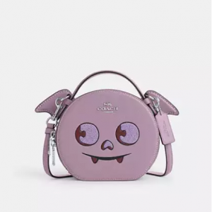 Coach Canteen Crossbody Bag With Halloween Bat