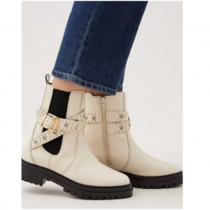 50% Off Gemstone Strappy Chelsea Boot @ Karen Millen UK 