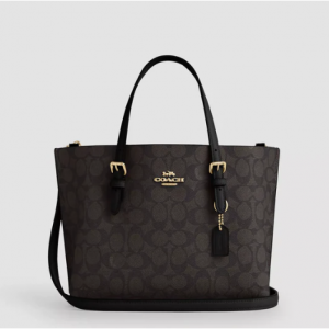 Coach Outlet mollie tote bag 25 in signature canvas