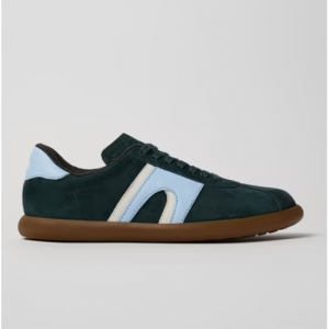 Camper - Pelotas Soller Green Nubuck/Leather Sneaker for Women for $160