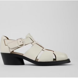 Camper AU - Bonnie White Leather Sandal for Women for AU$285