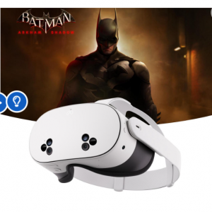 Meta Quest 3S 128GB + Get Batman: Arkham Shadow and a 3-Month Trial for $299.99 @Newegg